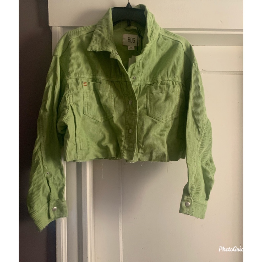 Cropped corduroy jacket NWT